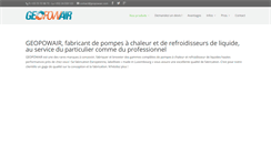 Desktop Screenshot of geopowair.com