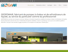 Tablet Screenshot of geopowair.com
